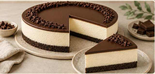Whole Chocolate Cheesecake.