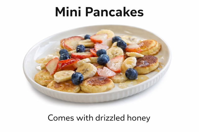 Mini Pancakes.