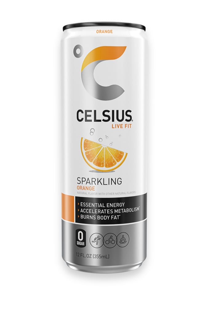 Celsius Sparkling Water.